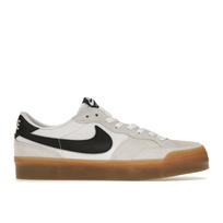 Nike Zoom Pogo Plus SB Balti Juodi Guminiai Moteriški Kedai Guminiai-Šviesiai Rudi DR9114-101 36