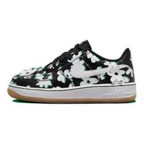 Nike Air Force 1 LV8 GS Flower Power Kids Sneakers Black Spring-Green Gum-Light-Brown DZ2663-001 36