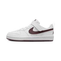 Nike Court Borough Low Recraft PS White Burgundy Crush Kids Sneakers DV5457-112 28