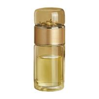 Stiklinis arbatos sietelis su dvigubos sienelės izoliacija, arbatinukas, nepralaidus, nešiojamas, kelioninis arbatinis 500ML