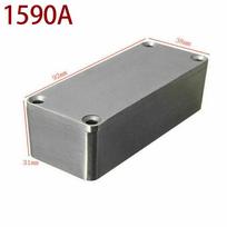 Sandariai priglundantis metalinis elektrinis korpusas sidabrinis gaubtas instrumentas 1590 A （92 as a 1m mm