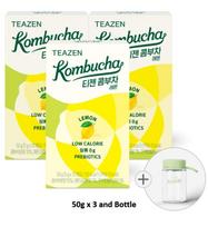[Teazen] Teazen Kombucha with bottle set Lemon 50g x 3 and Bottle