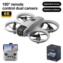 NAUJAS Originalus GT3 Dronas 8K WIFI GPS Profesionalus HD Fotografija iš Oro Nuotolinio Valdymo Orlaivis HD Dviguba Kamera Kvadrokopteris Žaislai UAV 6K 1 Battery pilka