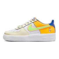 Nike Air Force 1 LV8 GS Player One - Lazeriniai Oranžiniai Vaikų Sportbačiai Balti Vaiduokliškai Žali FB1838-131 35.5