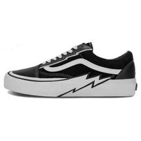 Mastermind World x Vans Old Skool VLT LX Bolt - Punk kultūros unisex sportbačiai, juodi VN0007PRBLK 35