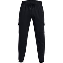 Under Armour Essential Fleece Cargo Pants Men Bottoms Black 1380376-001 S