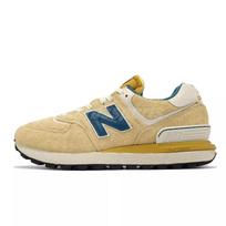 New Balance 574 Legacy Garstyčių aukso tamsiai mėlynos unisex sportbačiai geltoni U574LGOB 42