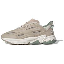 Adidas Originals Ozweego PU Sintetinė Oda Guma Universalūs Madingi Patvarūs Lengvi Žemi Batai Tėčio Batai Unisex Sportbačiai Chaki spalvos IF9365 36