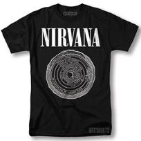 Nirvana marškinėliai Kurtas Cobainas Roko Koncerto Turo Vntg Grafinis Dizainas Marškinėliai S