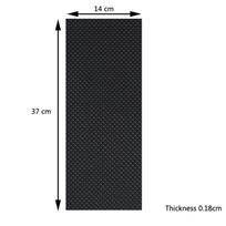 Guminiai batų padai, taisymo pleistrai batams, neslystantys vidpadžiai. Black 37X14cm