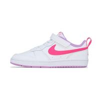 Nike Court Borough Low 2 Balti Fuksijos Švytėjimo (PS) Vaikams skirti sportbačiai Hyper-Pink BQ5451-111 28