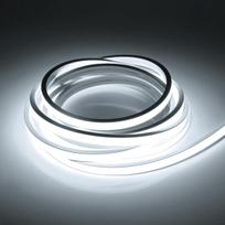 DC24V neoninės šviesos ženklas COB LED juostelė pritemdomas jutiklinis jutiklis 320LED silikagelio lyno lempos vamzdis Lankstus sieninis šviestuvas namų dekoravimui 1m balta