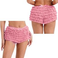 Moteriškos Seksualios Klostuotos Karštos Šortai Bloomers Apatiniai Rūbai Klostės Kelnaitės Apatiniai Rūbai Moliūgų Kelnės Pettipants Apatiniai S rožinė