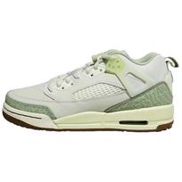 Air Jordan Spizike Low GS Meliono Atspalvio Vaikams Sportbačiai Žalias Kokoso Pienas Šviesiai Britiškas Rusvas HQ1194-131 36