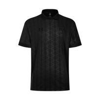 Under Armour Lauko serija 96 Terrace Retro futbolo marškinėliai Vyriški viršutiniai drabužiai Juodi 1390110-001 S