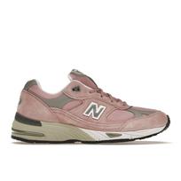 New Balance 991 Pagaminti Anglijoje Rožiniai Moteriški Sportbačiai Pilki W991PNK 37