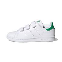 adidas Stan Smith CF C Balti Žali Vaikams Sportbačiai Debesų Baltumo FX7534 30½