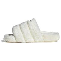 Adidas Originals Adilette Lauko Viengubos Patogios Universalios Laisvalaikio Guminis Padadas Masažuojantys Šlepetės Moteriškos Šlepetės Baltos IF3965 42 white