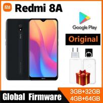 Originalus Xiaomi Redmi 8A 4GB 64GB mobiliojo telefono akumuliatorius 5000mAh Snapdargon 439 12MP kamera 4G išmanusis telefonas globalus rom 3GB 32GB With Gift juoda