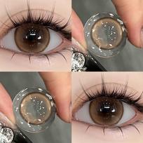 Kosmetikos kontaktiniai lęšiai 2 vnt Spalvoti kontaktiniai lęšiai Myopia Natural Minkšti kontaktiniai lęšiai 1 metų naudojimo kosmetiniai kontaktiniai lęšiai 0