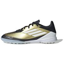 adidas Messi Adizero F50 League TF Triunfo Dorado Unisex sportbačiai Auksiniai Auksiniai-Metaliniai Debesėlių Balti IG9282 36