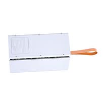 Nešiojamas 18650 baterijų dėklas Power Bank DIY korpusas su skaitmeniniu ekranu USB QC3.0 PD greitasis įkroviklis belaidis įkrovimas A balta
