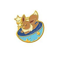 Anime Pokemon Eeveelution Eevee Emalio ženkliukai Animacinis metalinis segė Ženklelis Mados papuošalai Drabužiai Skrybėlė Kuprinės aksesuaras Dovanos