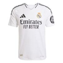 Adidas Originals Real Madrid 24/25 Home Authentic Comfortable Versatile Fashionable Soft Basketball Jersey Men jersey White JX2137 3XL