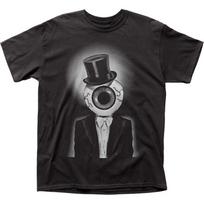 The Residents The Eyeball Vyriški marškinėliai Rokenrolas Klasikinis grupės marškinėlis Naujas Juodas 2XL