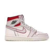 Air Jordan 1 Retro High OG Phantom Vyriški sportbačiai Balti Sail Juodi-Phantom-University-Raudoni 555088-160 45