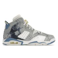 Air Jordan 6 Retro GS Washed Denim 2022 Vaikų sportbačiai Mėlyni Balti Mėlynai-Mėlyni DM9045-100 36.5