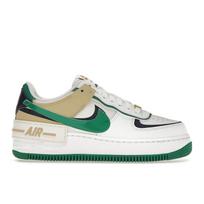 Nike Air Force 1 Shadow Balti Malachitiniai Sezamo spalvos Moteriški kedai Vidurnakčio mėlynumo DZ1847-102 36