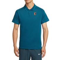 Nike Court Heritage Patogūs Madingi Laisvalaikio Universalūs Teniso Marškinėliai Vyriški viršutiniai drabužiai FQ2102-415 S blue