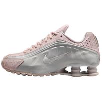 Nike Shox R4 Barely Rose Metallic Platinum Moteriški sportbačiai AR3565-600 36.5 rožinė