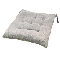 Seat Cushion Thickened Design Plush Fabric Anti-Slip Bottom Chair Cushion Home Car Dining Chair Comfy Support 40x40cm
