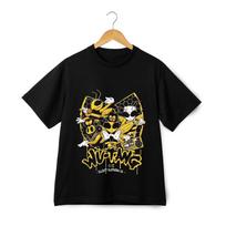 Wu Tang Clan Graphic T-Shirt - Hip Hop Rap Streetwear Yellow Tee 4XL