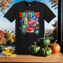 Išverstos visos tavo emocijos T-shirt T marškinėliai Vyrams Moterims Unisex T-shirt SY429 L