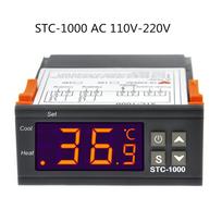 STC-3028 STC-1000 temperatūros reguliatoriaus termostatas 12 V 24 V 220 V termostatas ir šildytuvo aušintuvo valdymo inkubatorius