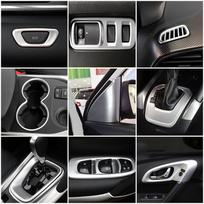 Skirta Renault Kadjar 2015- Automobilio Interjero Centrinio Valdymo Modifikavimo Rėmo Dangtelis Apdailos Vidurinė Dalies Automobilio Stilius Style A