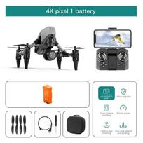 Naujas XD1 mini lydinio architektūros dronas 8K profesionalus dviguba kamera 5G WIFI keturių pusių kliūčių išvengimo optinio srauto keturkopteris 4k 1 battery juoda