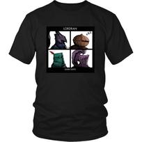 Dark Souls Lordran Gorillaz unisex marškinėliai S