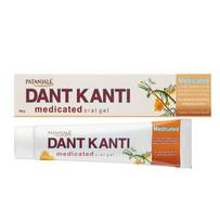 Burnos gydomasis gelis Patanjali Ayurved Dant Kanti Medicated Oral Gel 1 pcs - 100 g