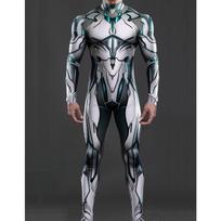 Unisex Cyber Punk 3D skaitmeninės spaudos Helovino vakarėlio vaidmenų žaidimo apranga Moterims Vyrams Cosplay kostiumas Karnavalinis kombinezonas S