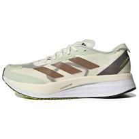 Adidas Adizero Boston 11 Patogus audinys Sintetinė oda Žemi bėgimo bateliai Unisex Bėgimo bateliai Smėlio spalvos ID4443 38