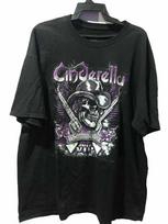 CINDERELLA Juoda Muzikinė Roko Unisex Marškinėliai Suaugusiems UB321 2XL