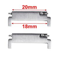 Laikrodžio dirželio adapteriai 20mm į 18mm 20mm 22mm į 22mm 22mm į 20mm Greito atjungimo kaiščiai Jungtys Dirželis Spyruokliniai strypeliai Priedai 2 vnt.