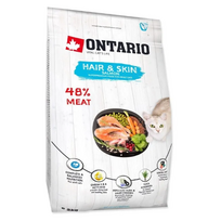 Ontario Cat Hair & Skin 2kg (Kailiui ir odai) galiojimas iki 2026.04.30
