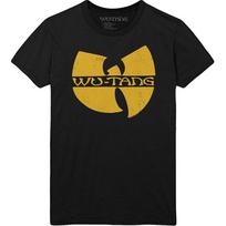 Wu Tang Clan Distressed Logo Classic Rep Band Merch Unisex marškinėliai S
