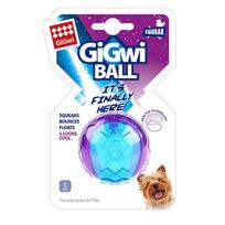 Gigwi naminių gyvūnų žaislai G-Ball serija Interaktyvus šunų kamuoliukas Šunų žaislai Čaižantys kamuoliukai 2,5 colių Atšokantis ir įvairių spalvų mažiems/vidutinio dydžio šunims