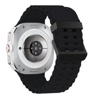 Jūrinė apyrankė skirta Samsung Galaxy Watch Ultra 47 mm sportinei silikoninei apyrankei, skirta GalaxyWatch Ultra laikrodžio apyrankės priedams Galaxy Watch Ultra juoda